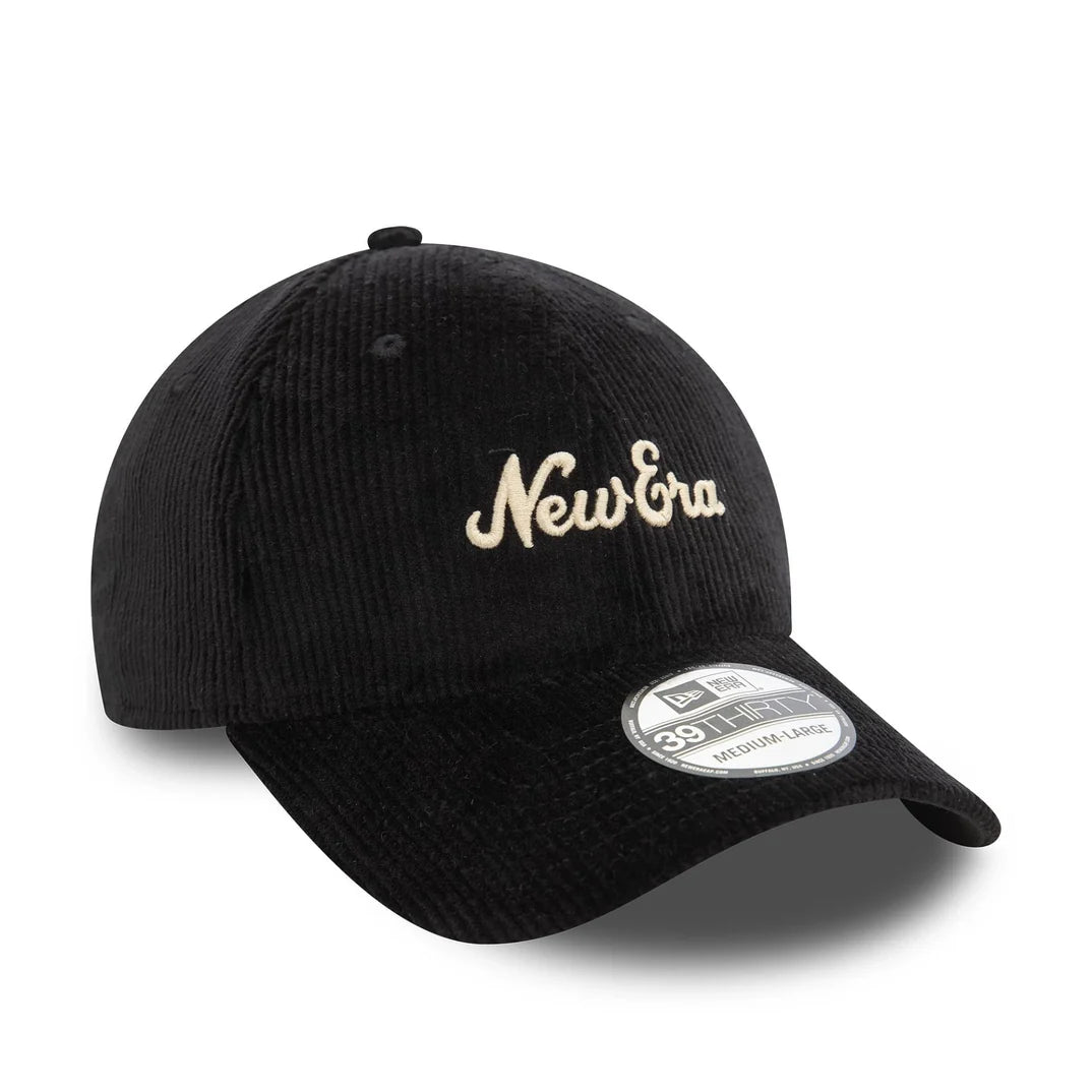 Gorra New Era Script Cord Black 39THIRTY
