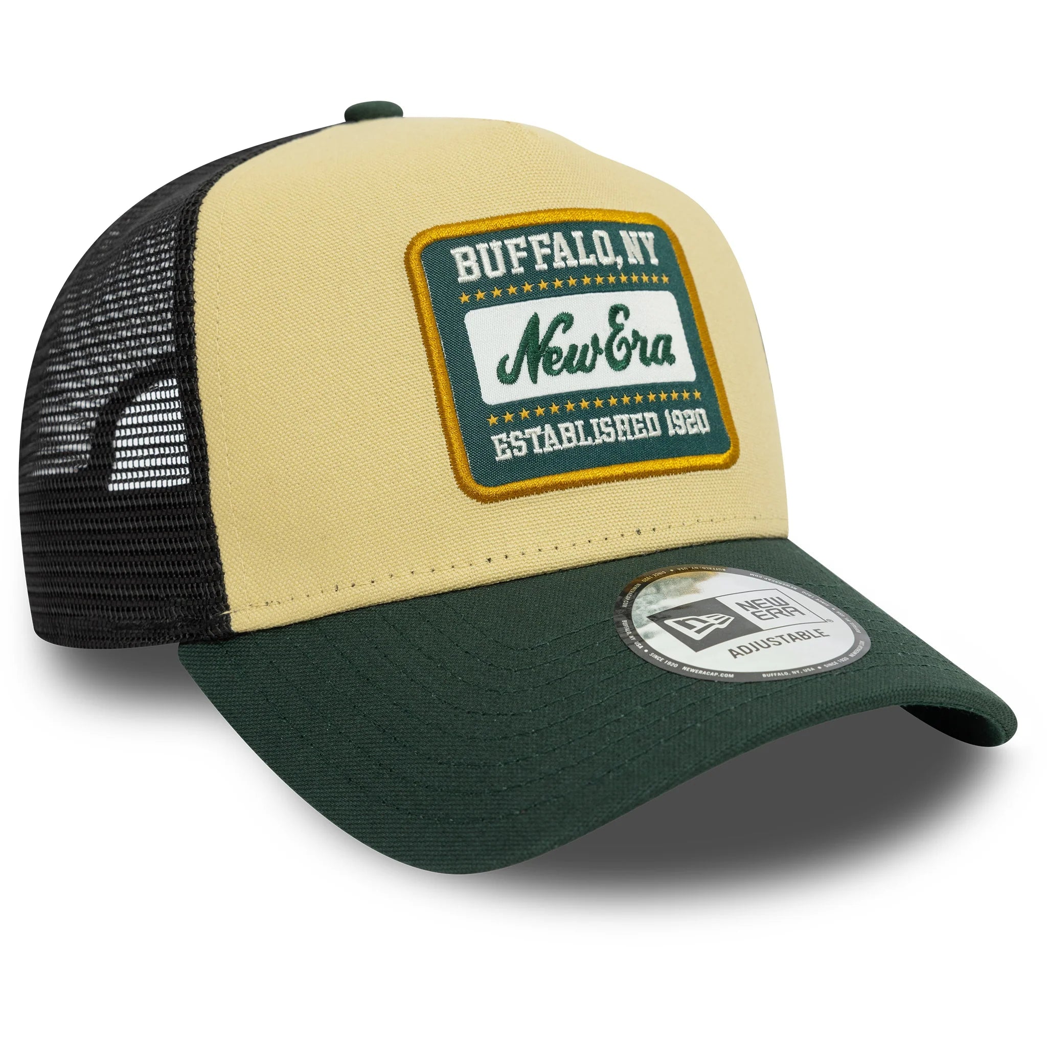 Gorra New Era Patch Green Trucker Ajustable