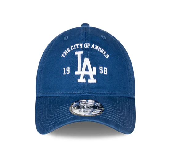 Gorra New Era LA Dodgers MLB Slogan 9FORTY Ajustable