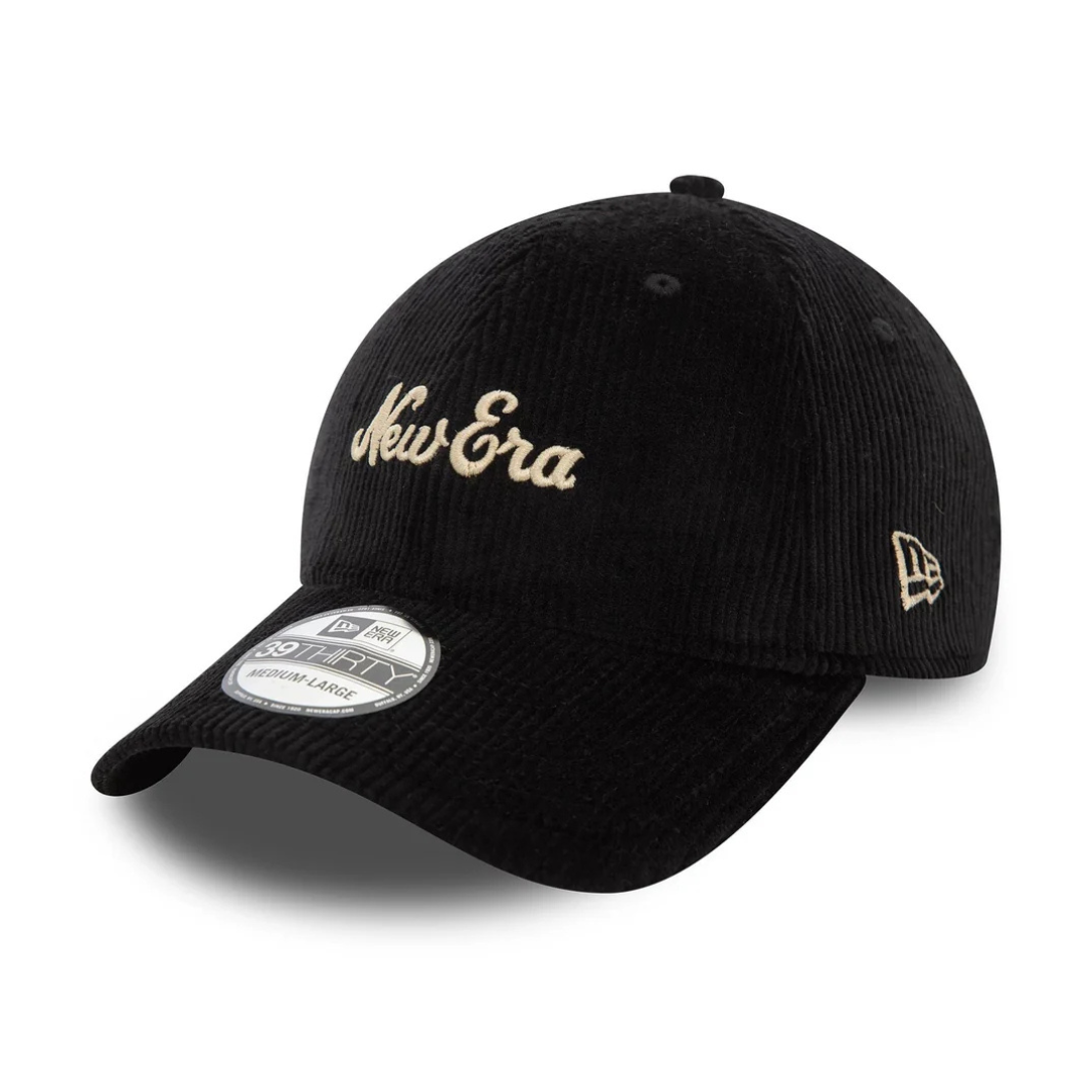 Gorra New Era Script Cord Black 39THIRTY