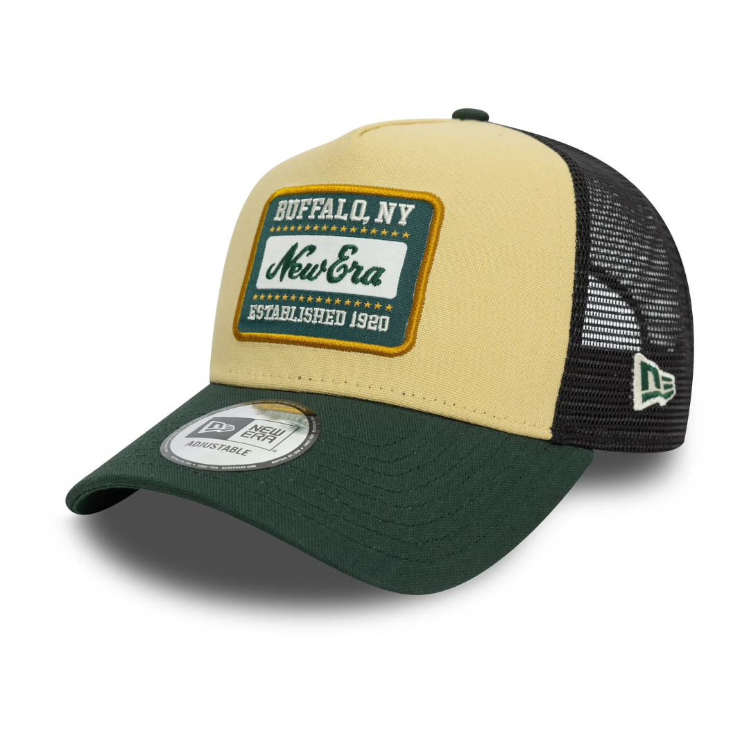 Gorra New Era Patch Green Trucker Ajustable
