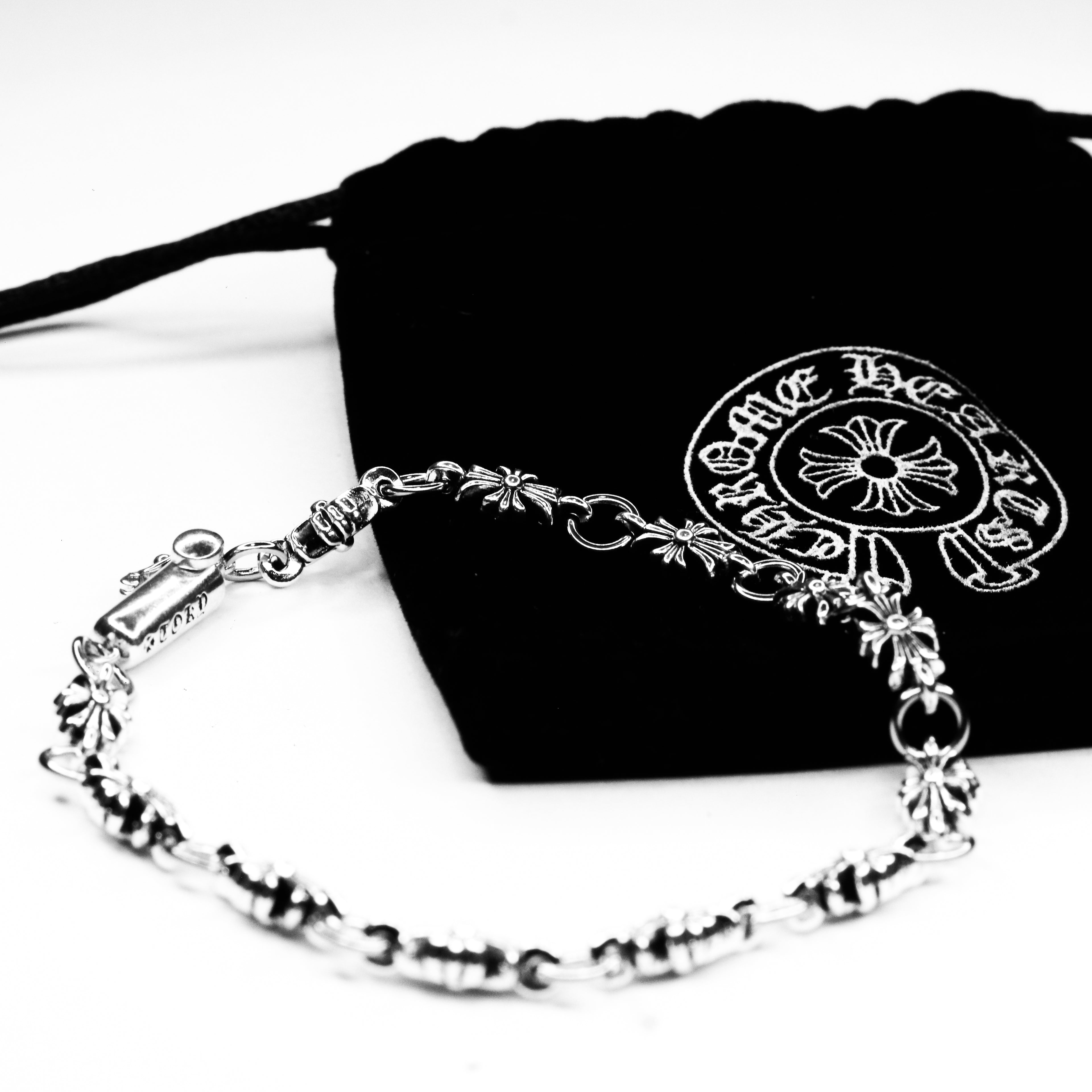 Brazalete Chrome Hearts Style - Cross Stud