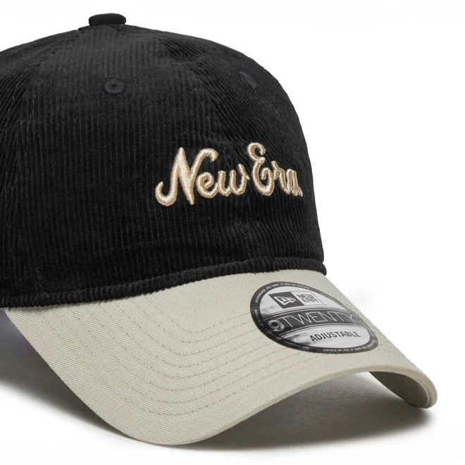 Gorra New Era Script Cord Beige 9TWENTY Ajustable