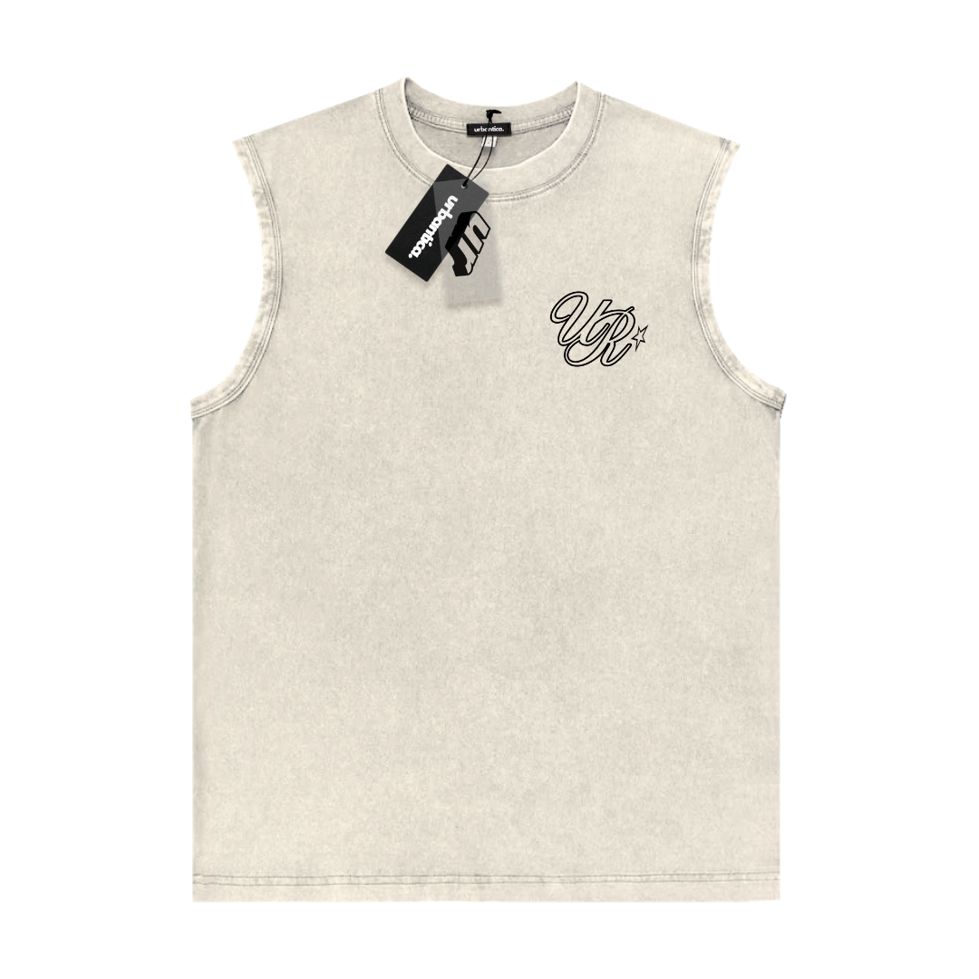 Acid Washed Tank Tee | Cutline 002
