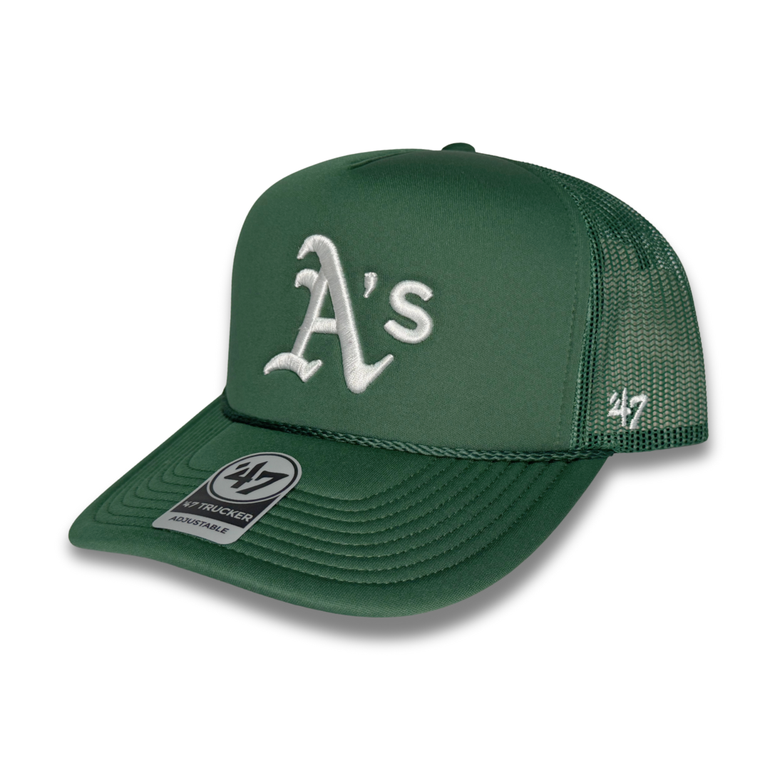 Gorra 47' Athletics Green Trucker Ajustable