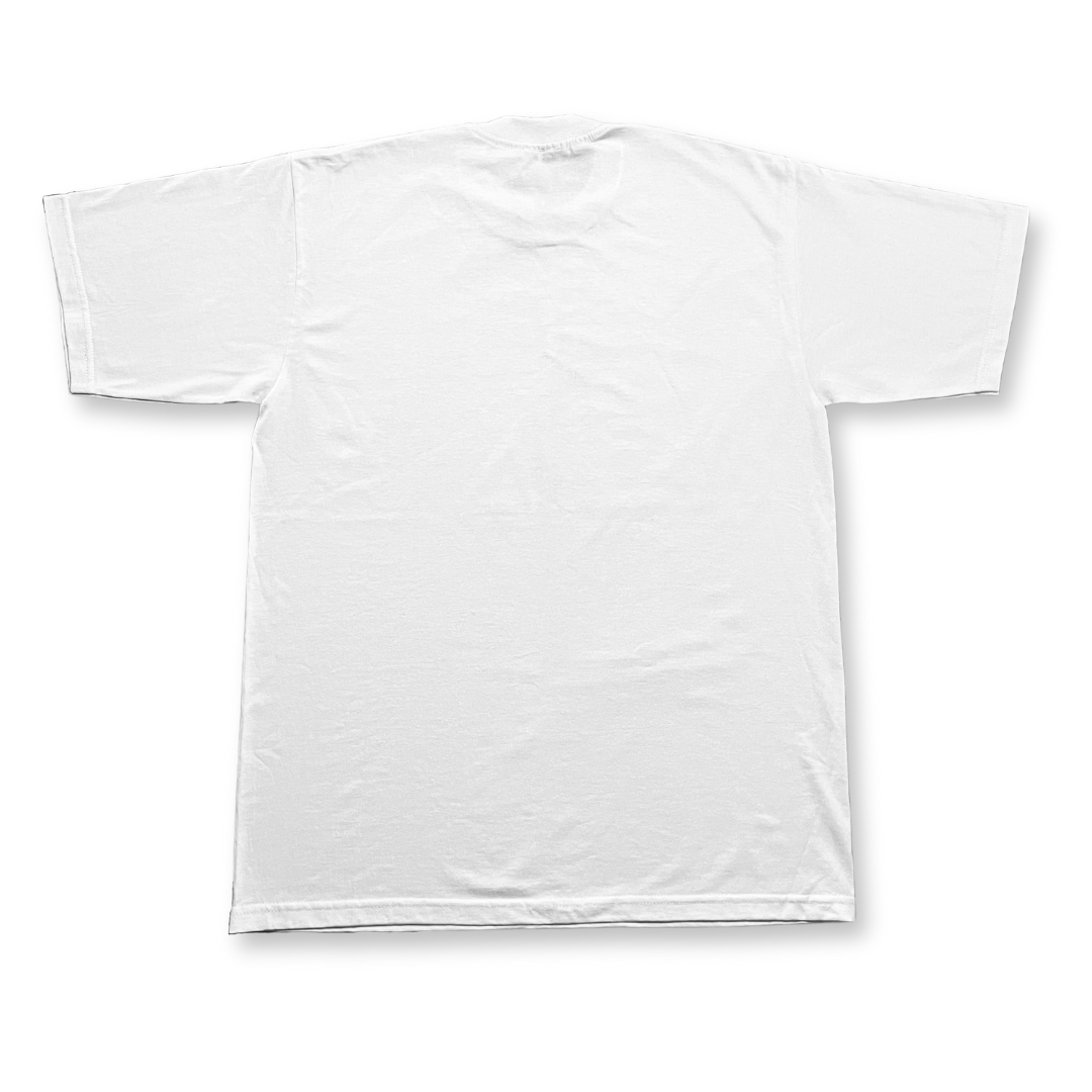 Heavyweight Cotton T-Shirt | Teddy Bear (WHITE) 