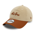 Gorra New Era Script Cord Brown 9TWENTY Ajustable
