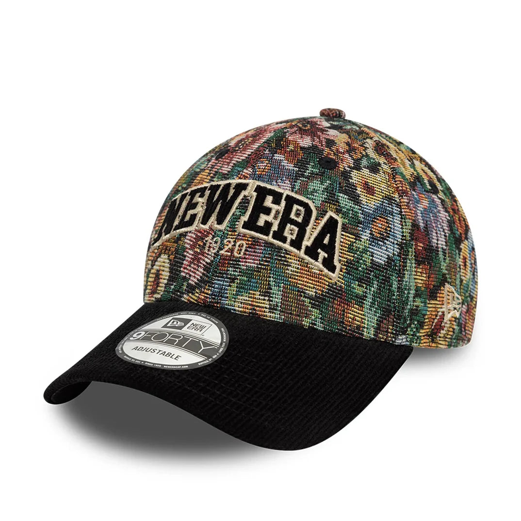 Gorra New Era City Jacquard Dark Green 9FORTY Ajustable