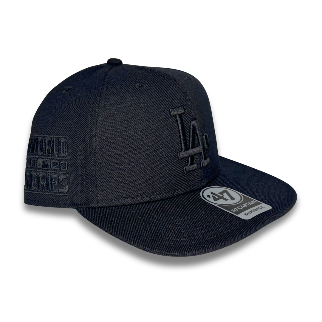 Gorra 47' Brand Dodgers All Black Ajustable