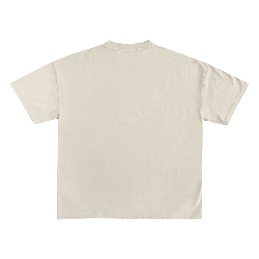 Camiseta Boxy Fit | Social Club Beige