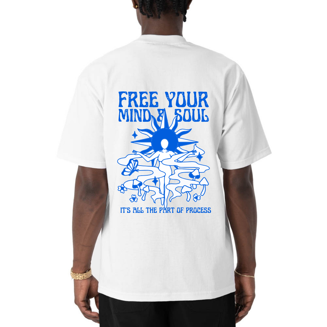 Heavyweight Cotton T-Shirt  | Free Your Mind