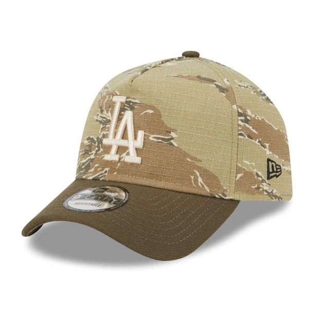 Gorra New Era Dodgers Tiger Camo 9FORTY A-Frame