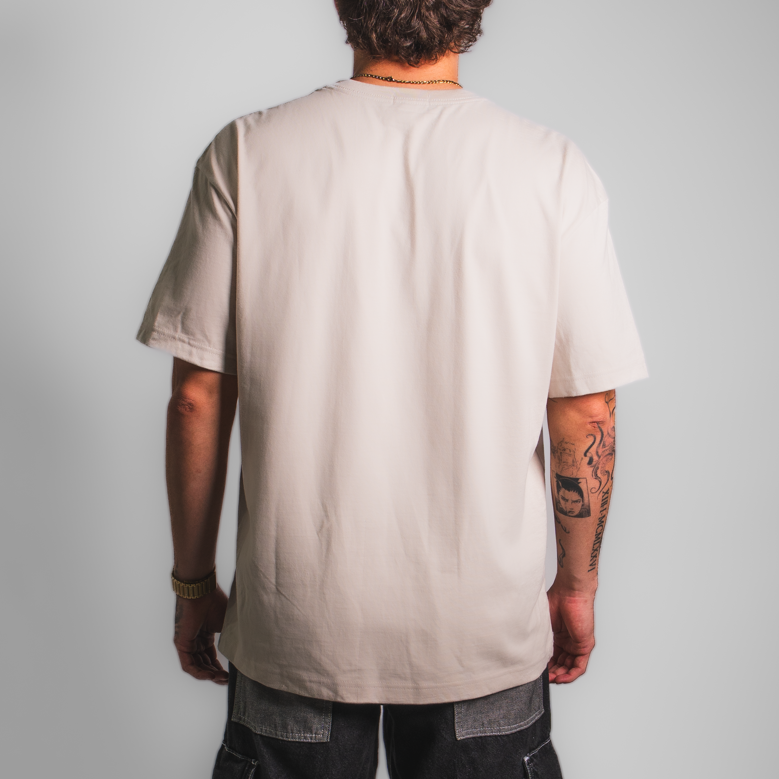 Camiseta Boxy Fit | Social Club Beige