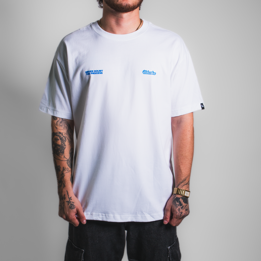 Camiseta Boxy Fit | Signature White