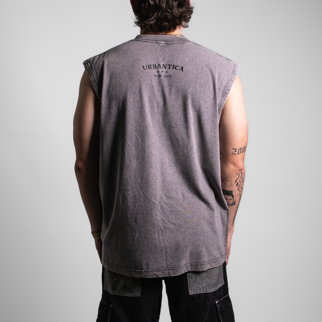 Acid Washed Tank Tee | Sacrifice