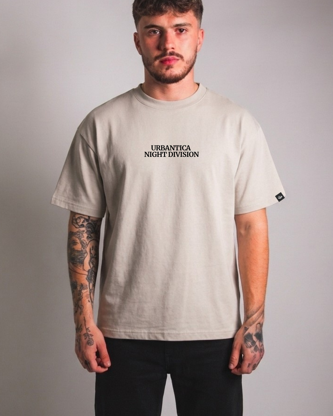 Boxy Heavyweight Tee | Wild Card Bone