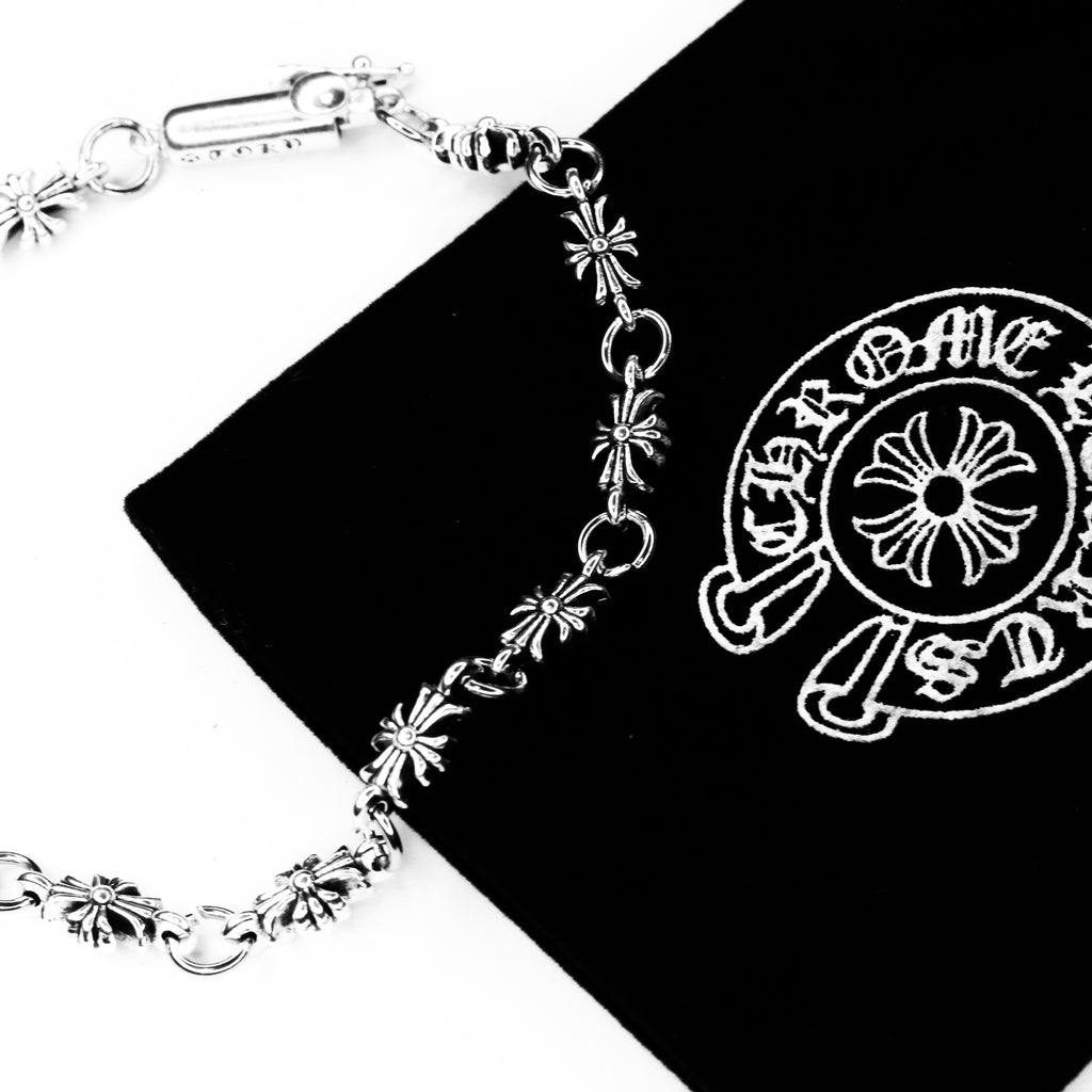 Brazalete Chrome Hearts Style - Cross Stud
