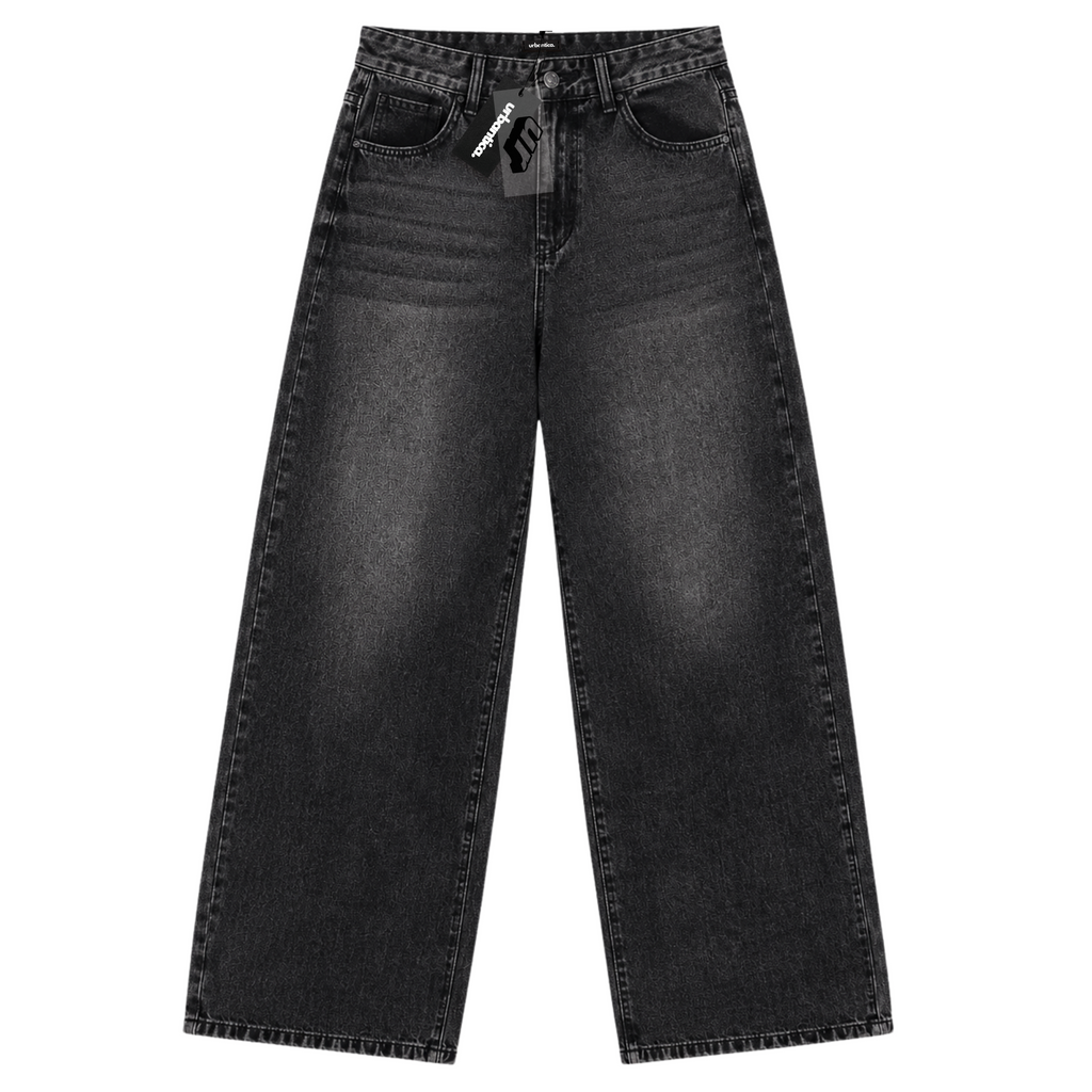 Baggy Heavyweight Denim Midnight Club | Washed Grey