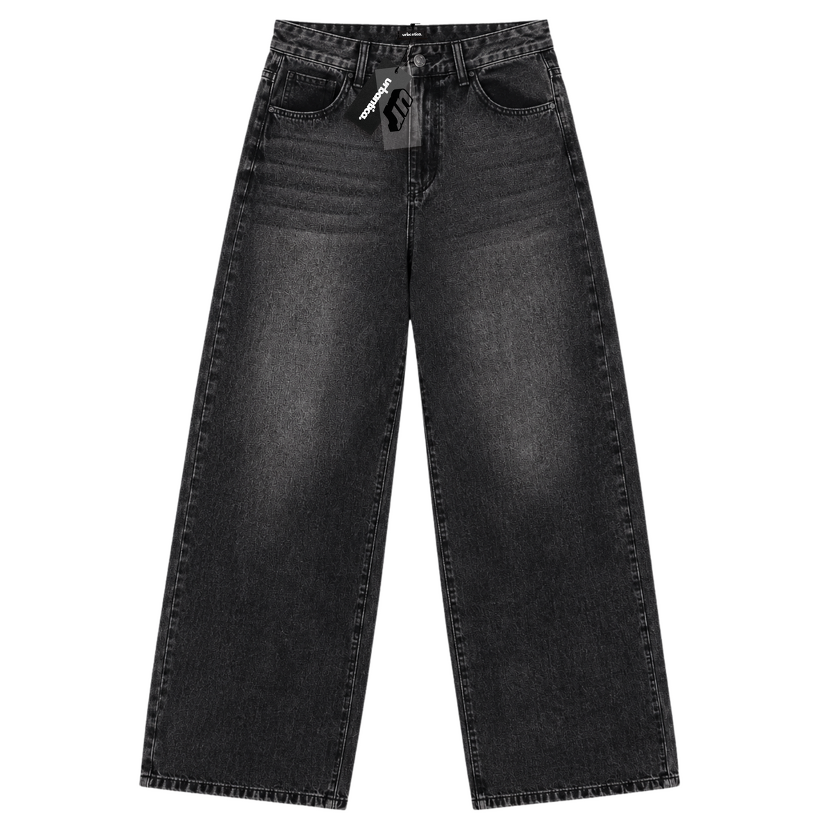 Baggy Heavyweight Denim Midnight Club | Washed Grey