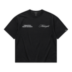 Boxy Heavyweight Tee | Lucky Night Black