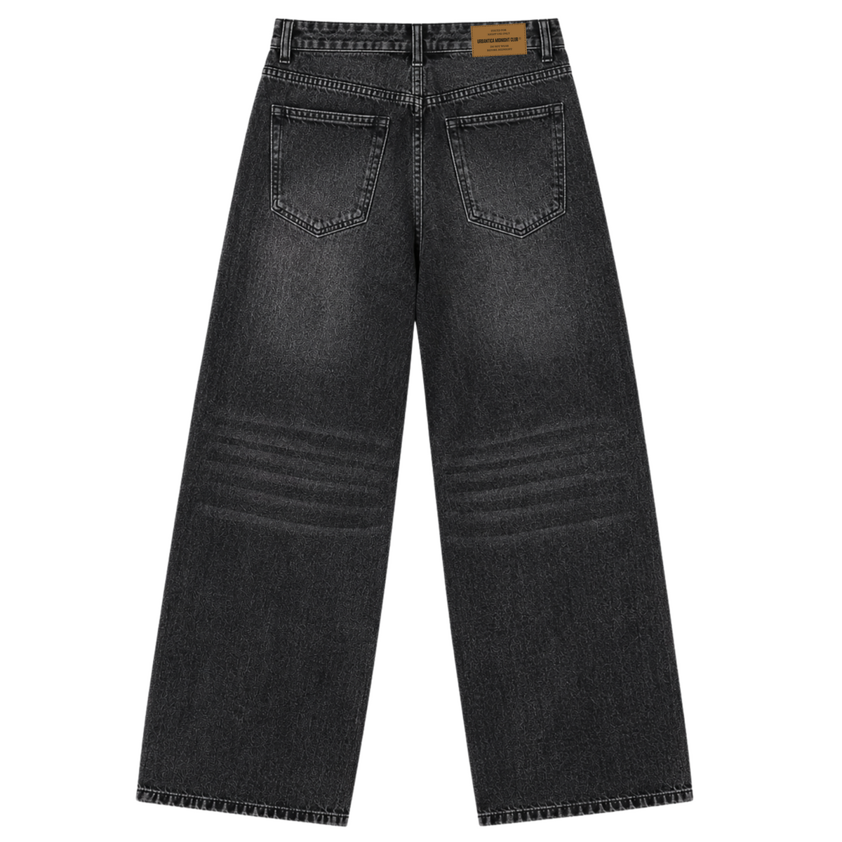 Baggy Heavyweight Denim Midnight Club | Washed Grey