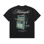Boxy Heavyweight Tee | Lucky Night Black