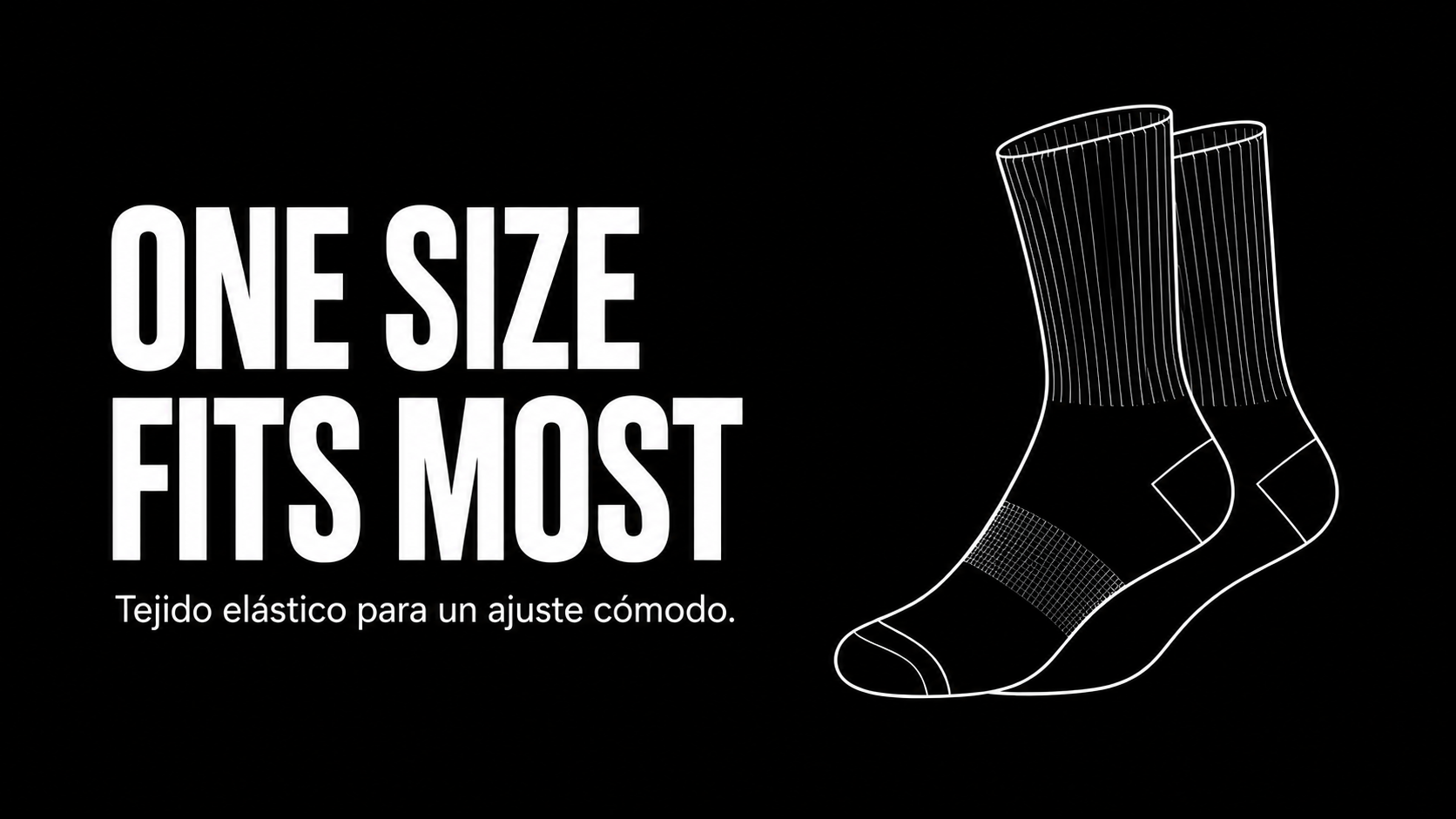 Guía de talla Urbantica para medias